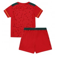 Camiseta Wolves Segunda Equipación Replica 2023-24 para niños mangas cortas (+ Pantalones cortos)